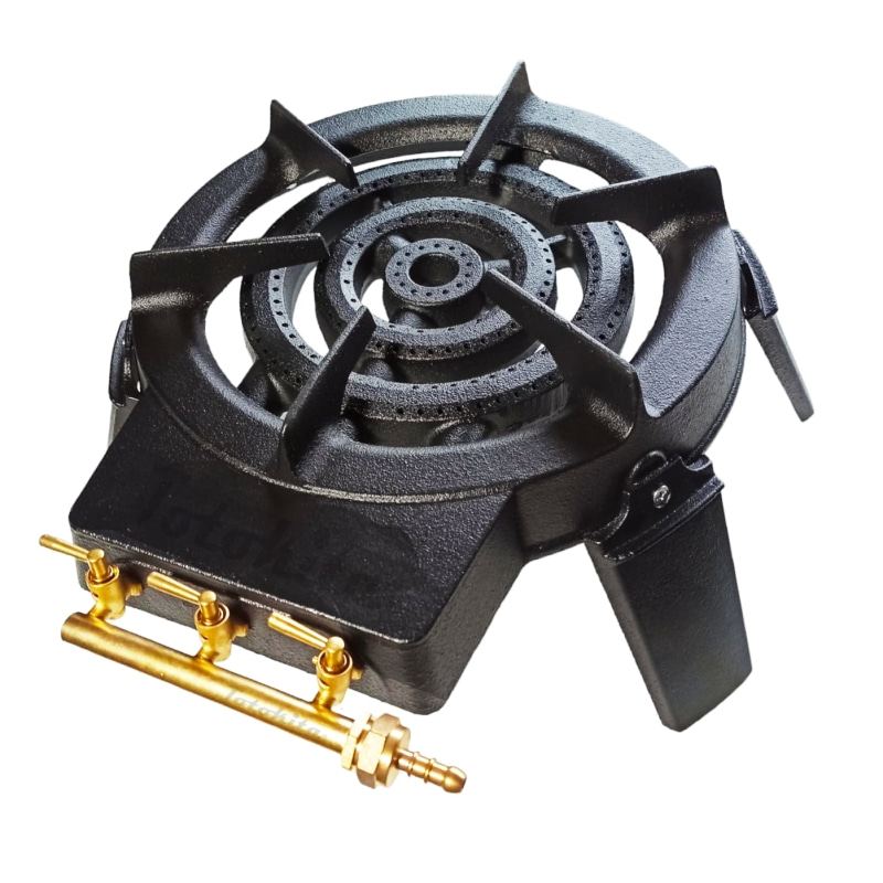 3 accesorios de estufa de válvulas de control para sartén de hierro fundido