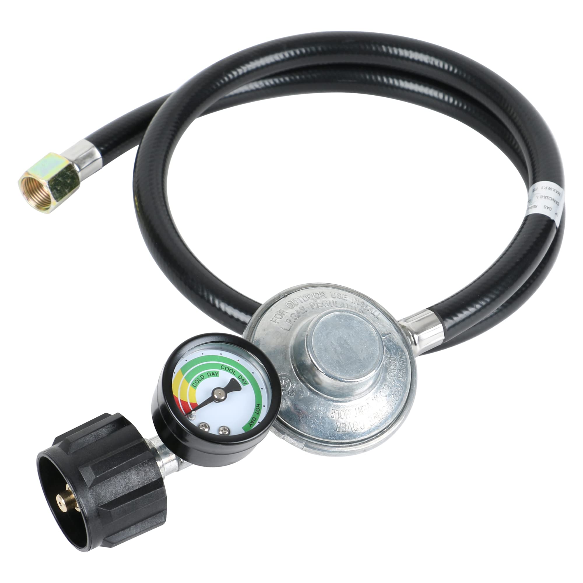 3/8 'Manguera reguladora de propano de baja presión para Weber Grill 