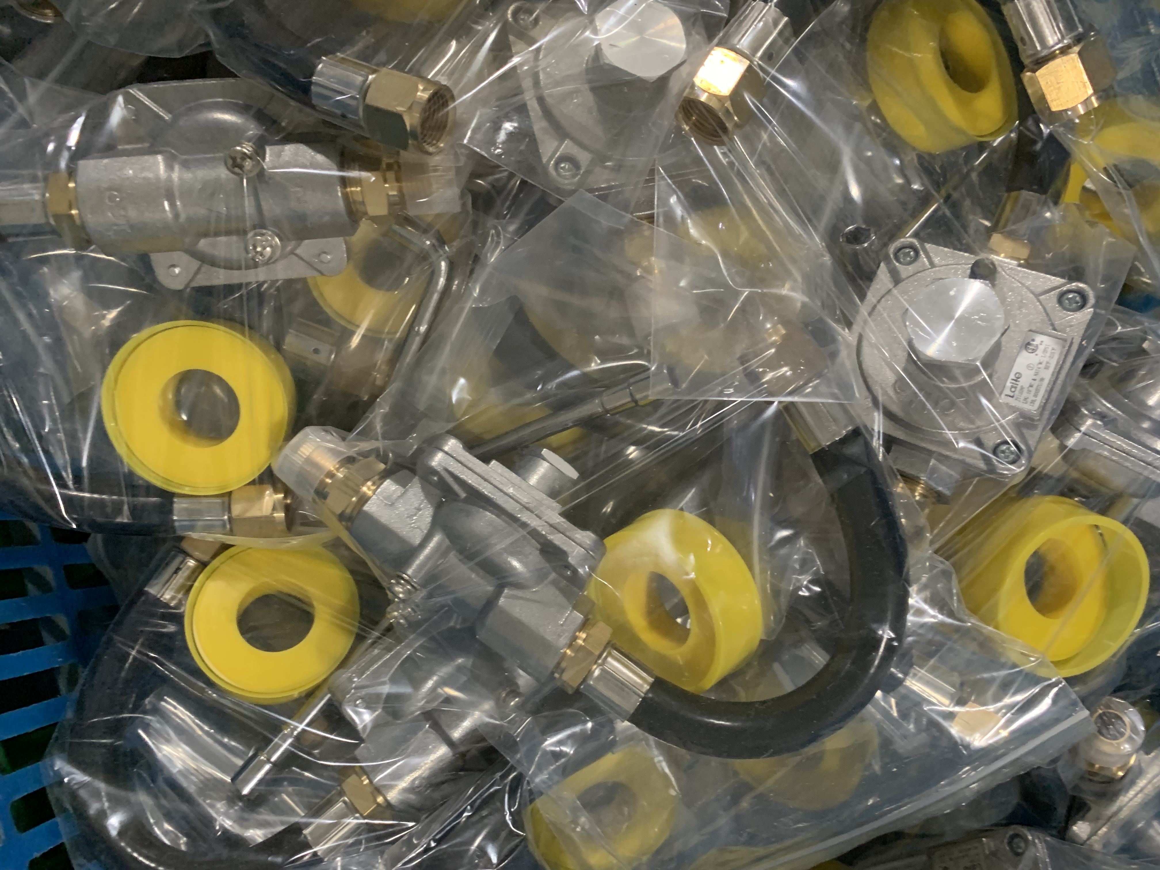 Kit de conversión de regulador de gas natural 710 con manguera macho de 1/2' 