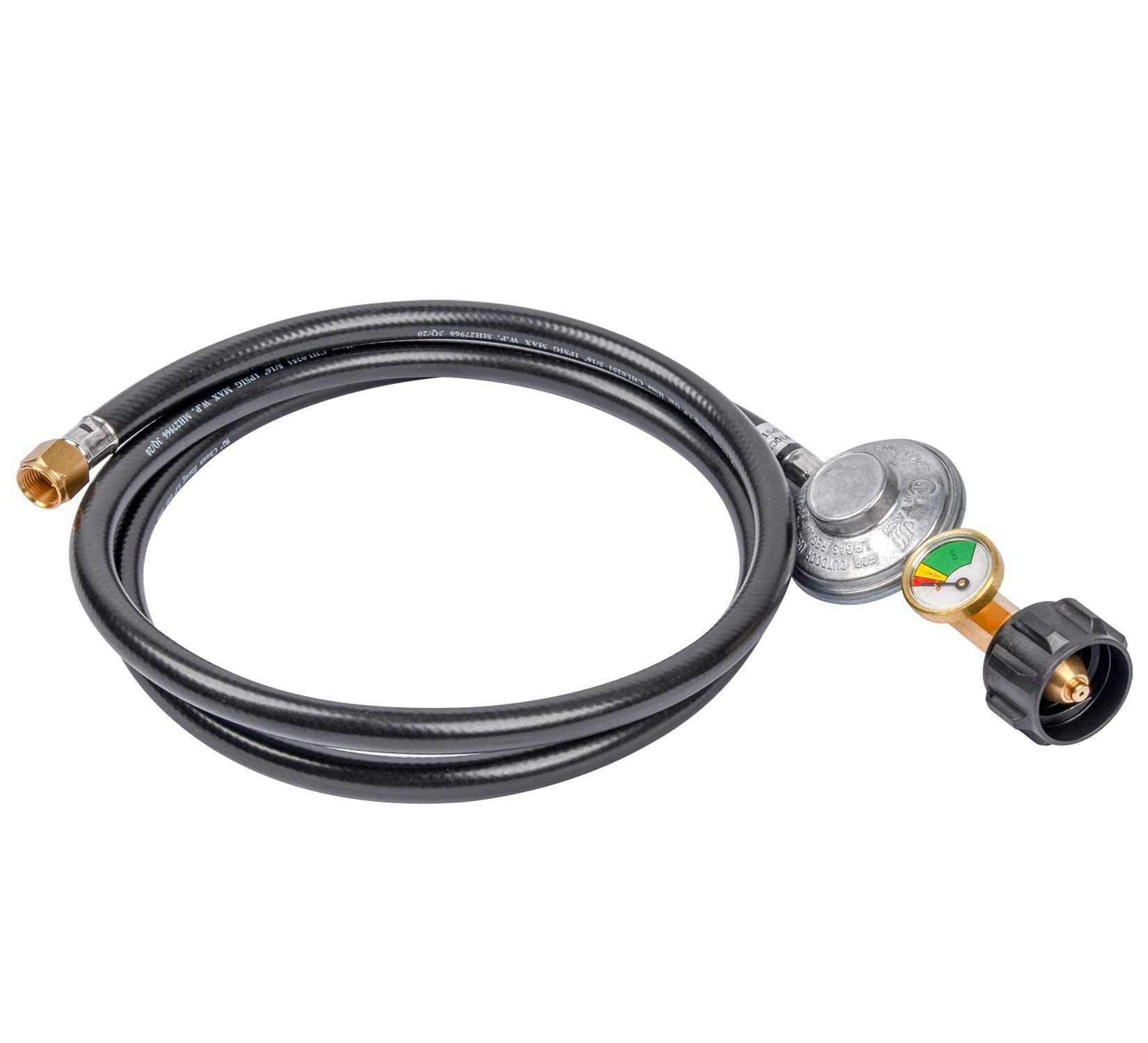 3/8 'Manguera reguladora de propano de baja presión para Weber Grill 