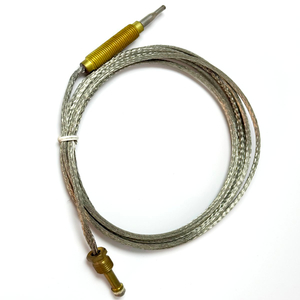 Salamandra de gas termopar universal con cable trenzado