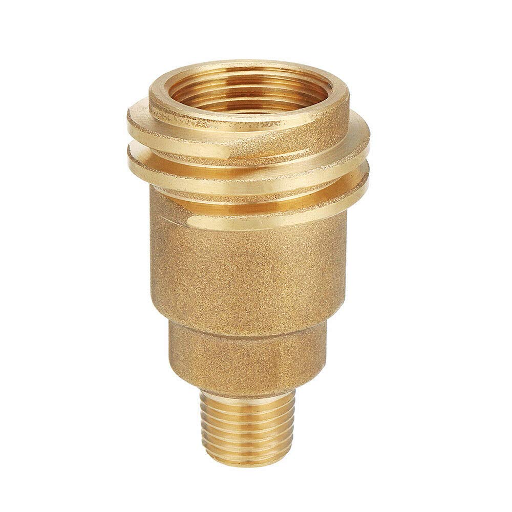 Adaptador de conexión de propano QCC1 con rosca de tubo macho de 1/4'