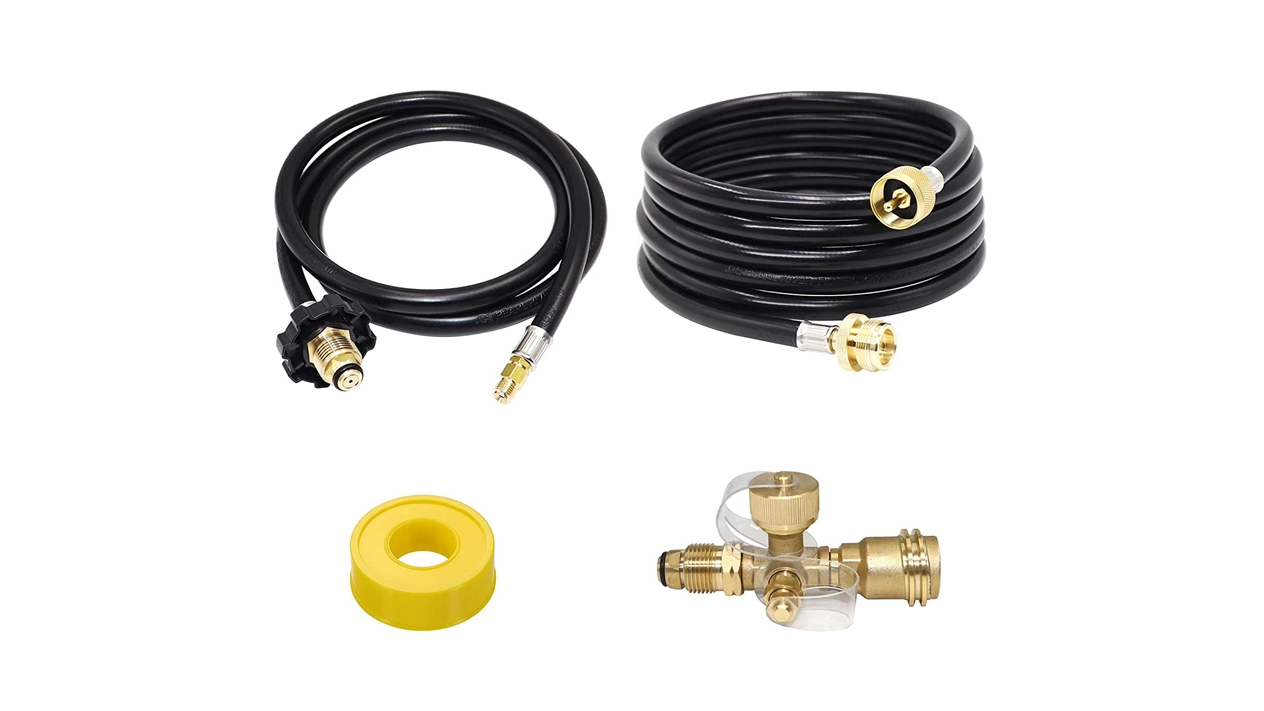 ¿Qué tamaño es adecuado para la manguera de propano?