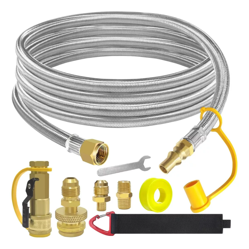 Manguera de propano SS con 1/4 '' Desconexión rápida Connect para RV