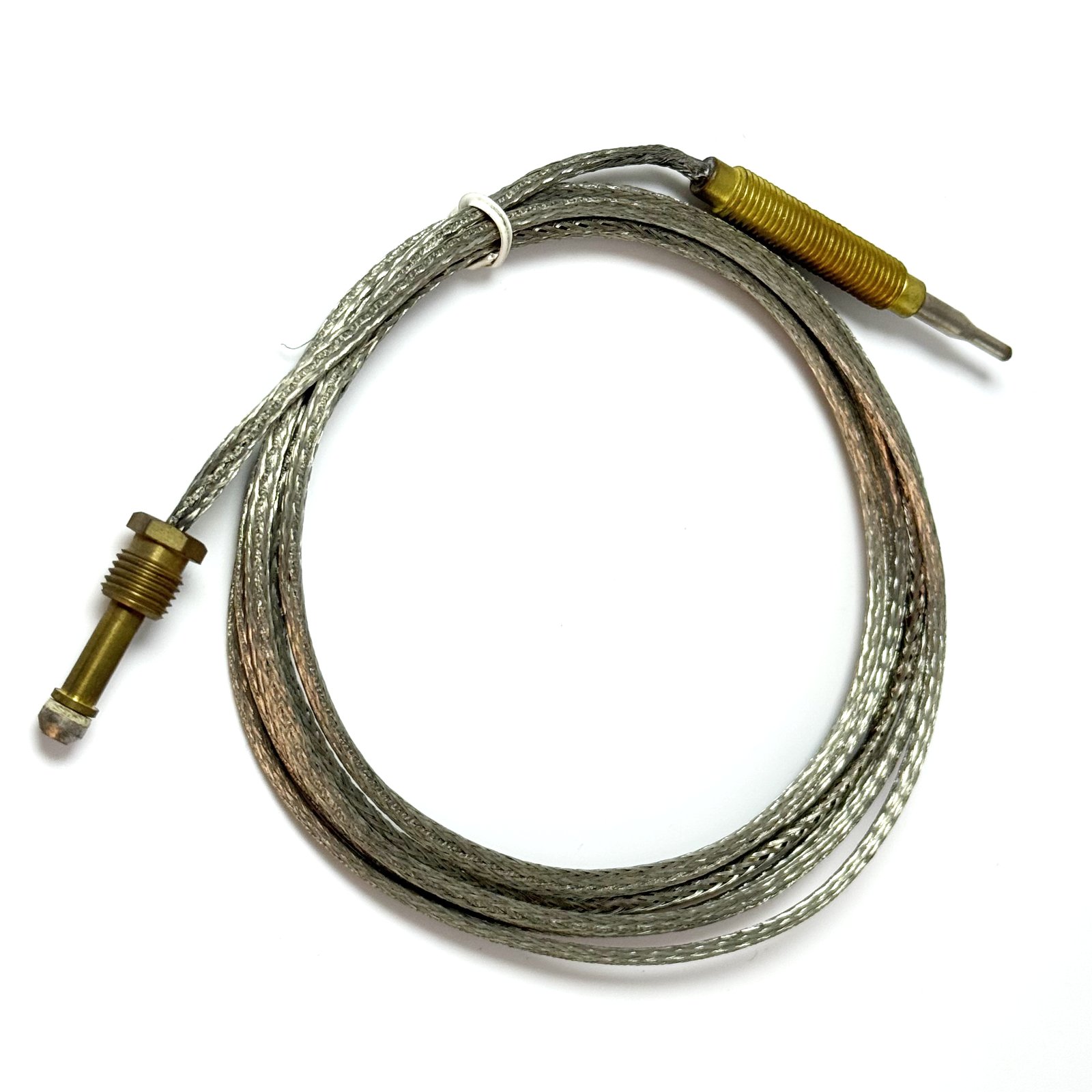 Salamandra de gas termopar universal con cable trenzado