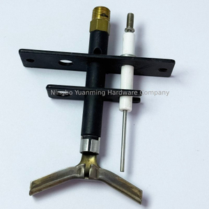 Cabeza de quemador en forma de Y con un pin de encendido para electrodomésticos