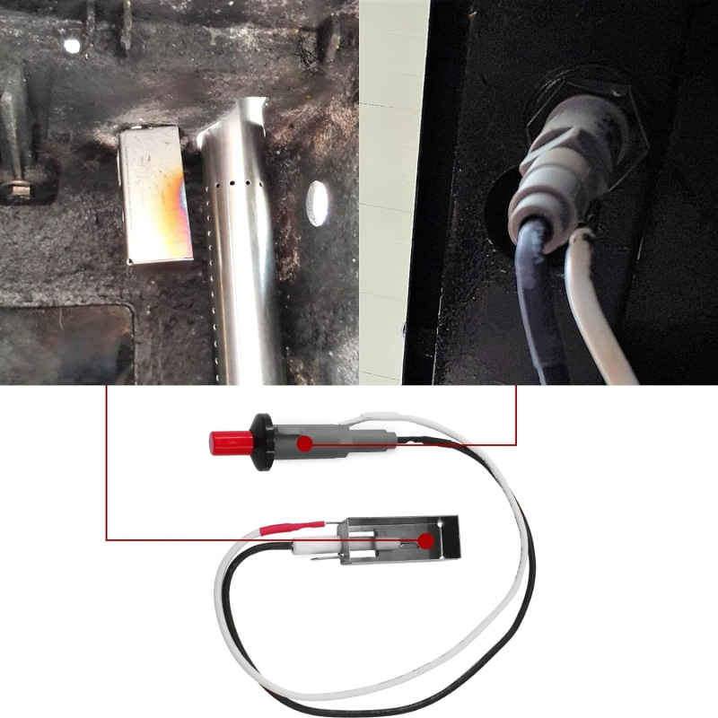 Kit de montaje de encendedor piezoeléctrico para Weber Grill Spirit E-210