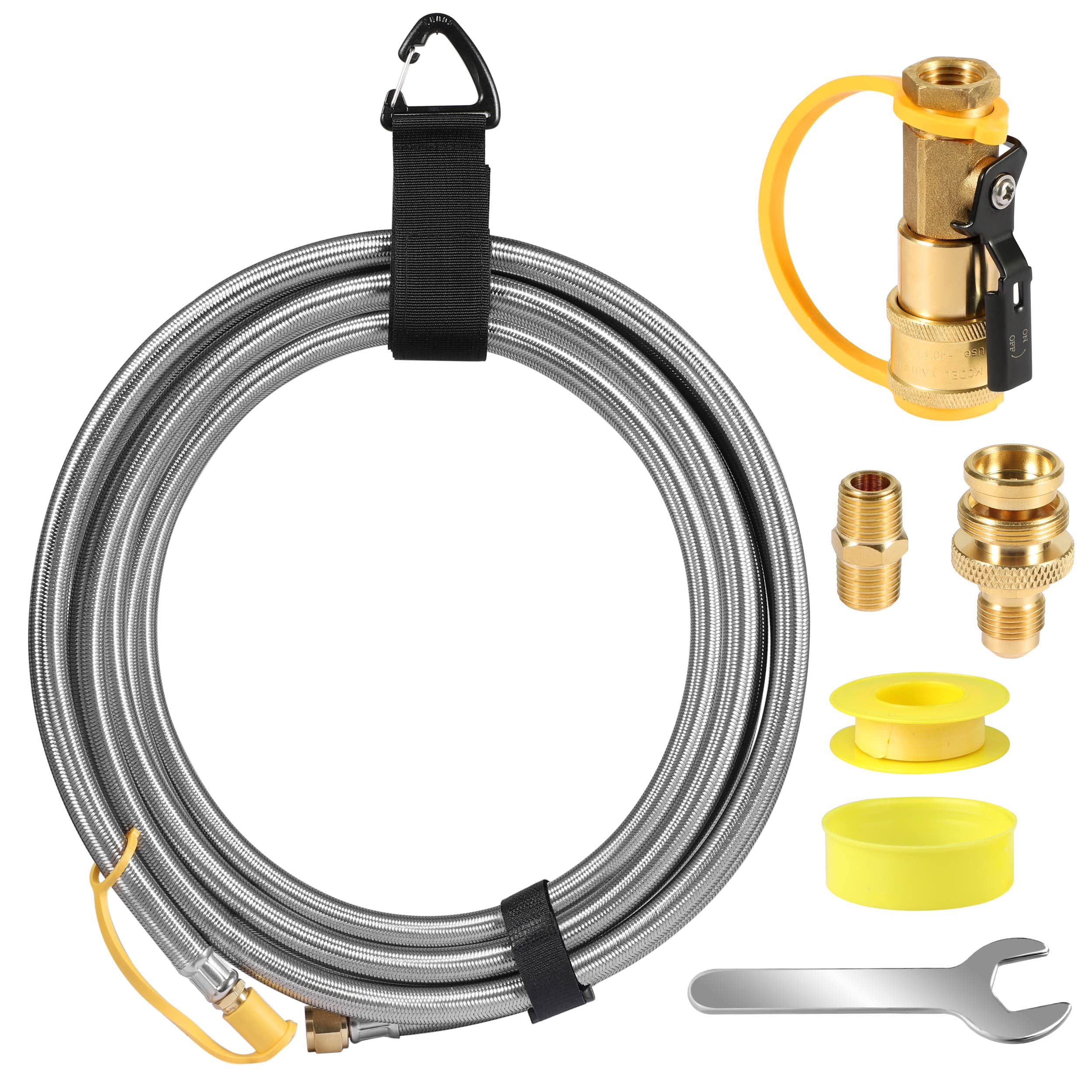 Manguera de propano SS con 1/4 '' Desconexión rápida Connect para RV