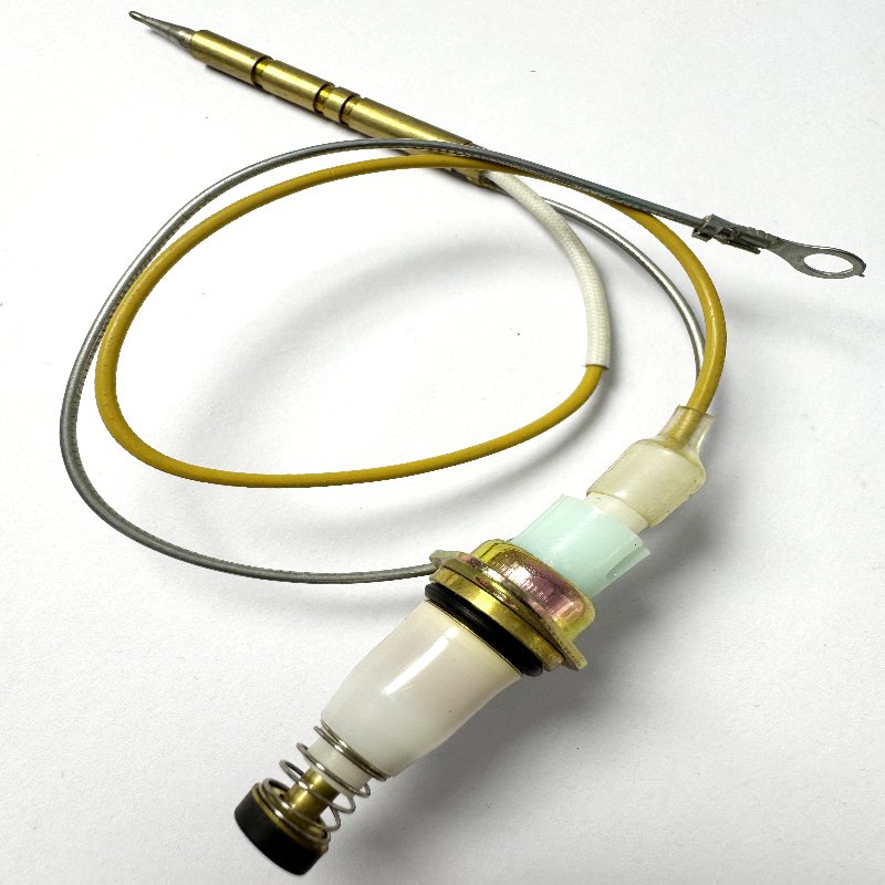 Termocouple de la válvula de seguridad de la estufa de gas de un solo cable