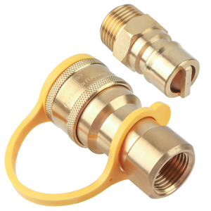 1/2 'Kit de adaptador de conexión rápida de gas natural para manguera de propano 