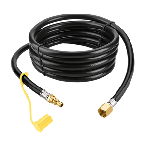 Adaptador de codo de propano de conexión rápida con RV con manguera de extensión