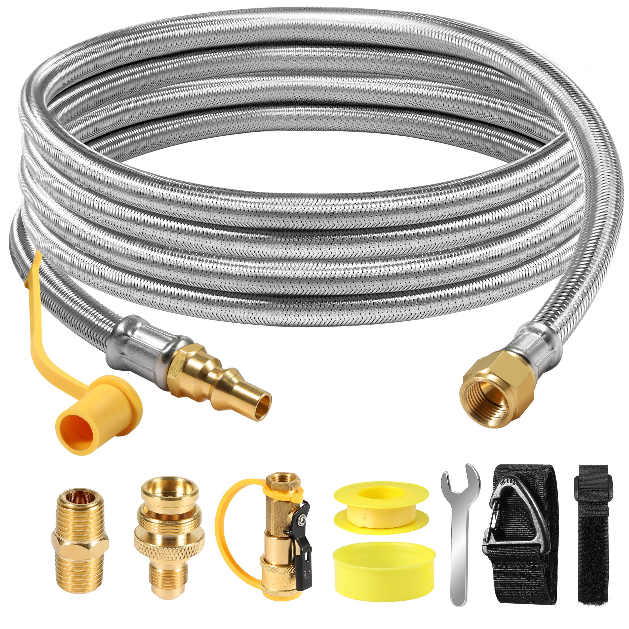 Manguera de propano SS con 1/4 '' Desconexión rápida Connect para RV