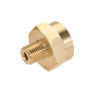 Conector de recarga de botella de gas propano macho de 1/4' NPT de 1 lb