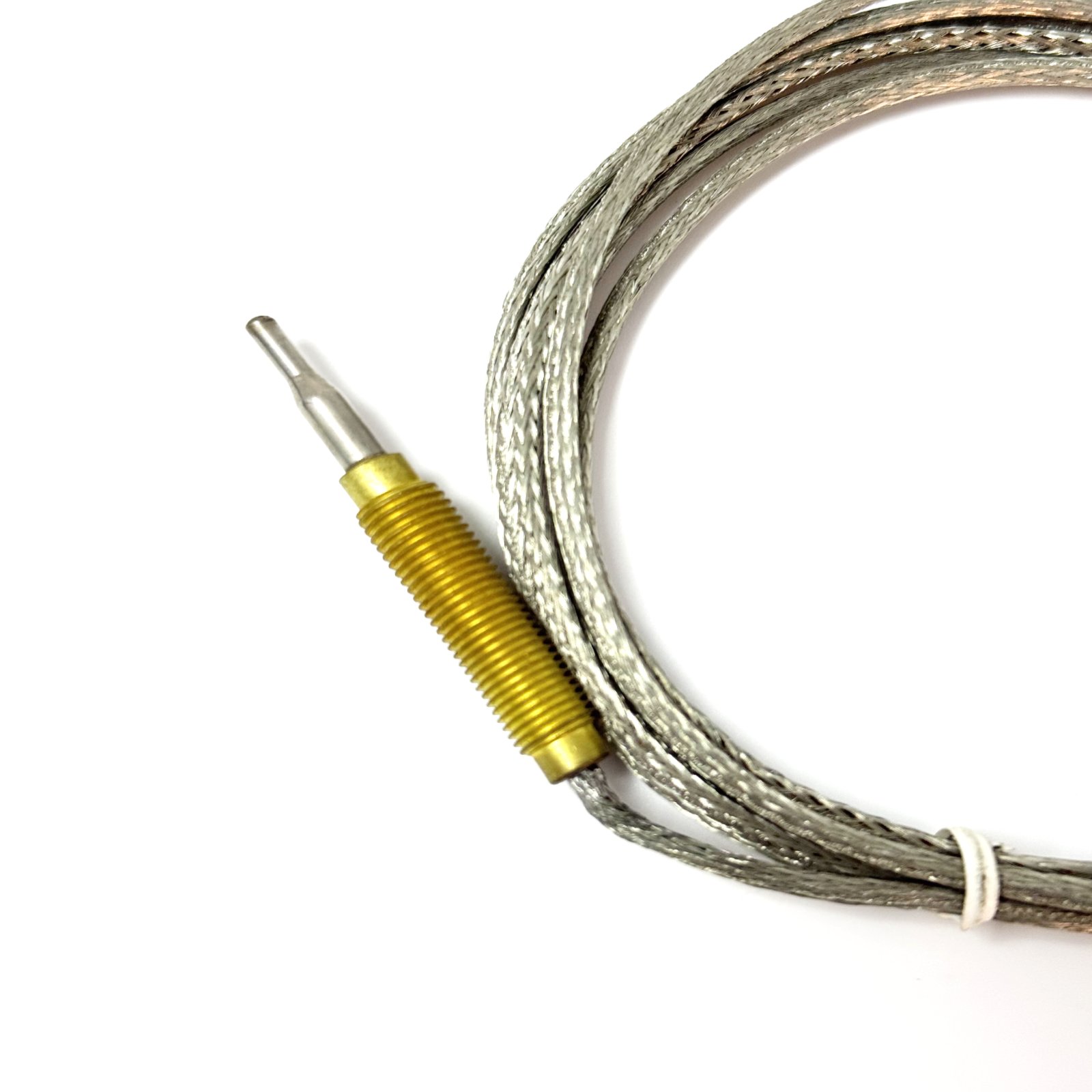 Salamandra de gas termopar universal con cable trenzado